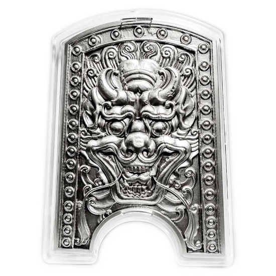 South Korea Kilo Silver Doggaebi Shield Stacker