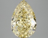4.74 ctw. VS2 IGI Certified Pear Cut Loose Diamond (LAB GROWN)
