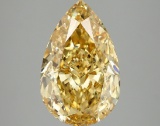 4.09 ctw. VS2 IGI Certified Pear Cut Loose Diamond (LAB GROWN)