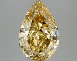 4.08 ctw. VS2 IGI Certified Pear Cut Loose Diamond (LAB GROWN)