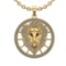 1.72 Ctw SI2/SI1 Ruby and Diamond Style Men s collection 18K Yellow Gold li