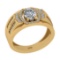 1.07 Ctw VS/SI1 Diamond 10K Yellow Gold Engagement Ring (ALL DIAMOND ARE LA
