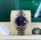 31mm Fluted Purple Dial Jubilee Oysterperpetual Rolex Ref 278274 Comes With