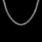4.64 Ctw VS/SI1 Diamond 3 14K White Gold Necklace (ALL DIAMOND ARE LAB GROW