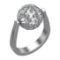 1.49 Ctw SI1/SI2 Diamond 14k white Gold Engagement Ring (ALL DIAMOND ARE LA
