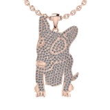 1.73 Ctw SI2/SI1 Diamond Style Prong Set 18K Rose Gold chinese year of the