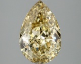 3.08 ctw. VS2 IGI Certified Pear Cut Loose Diamond (LAB GROWN)