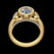 2.61 Ctw VS/SI1 Diamond 10k Yellow Gold Engagement Ring (ALL DIAMOND ARE LA