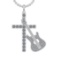 2.37 Ctw SI2/SI1 Diamond 14k White Gold musical instruments theme Pendant (