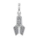 0.31 Ctw VS/SI1 Diamond 14k white Gold Pendant (ALL DIAMOND ARE LAB GROWN )