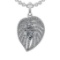 3.10 Ctw VS/SI1 Diamond 14k white Gold Pandant (ALL DIAMOND ARE LAB GROWN )