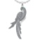 3.65 Ctw SI2/SI1 Diamond 14k White Gold Bird theme Pendant (ALL DIAMOND ARE