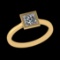 0.75 Ctw VS/SI1 Diamond 10k Yellow Gold Solitaire Ring (ALL DIAMOND ARE LAB