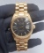 LIKE NEW CUSTOM 36MM FULL 18KT GOLD ROLEX BLACK DIAL COMES WITH BOX & APPRA