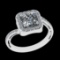 2.44 Ctw VS/SI1 Diamond 10k white Gold Engagement Ring (ALL DIAMOND ARE LAB