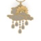 3.35 Ctw VS/SI1 Diamond 14K Yellow Gold Necklace (ALL DIAMOND ARE LAB GROWN