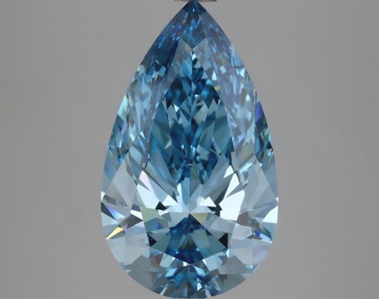 3.69 ctw. VS2 IGI Certified Pear Cut Loose Diamond (LAB GROWN)