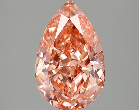 3.01 ctw. VS2 IGI Certified Pear Cut Loose Diamond (LAB GROWN)
