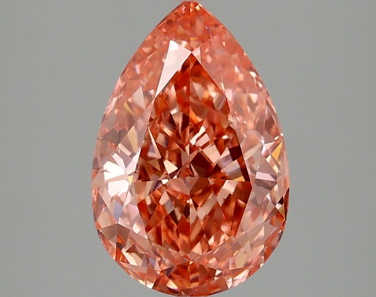 3.04 ctw. VS2 IGI Certified Pear Cut Loose Diamond (LAB GROWN)