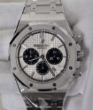 Audemars Piguet Royal Oak 26331st White Dial Chrono Comes with Box & Papers