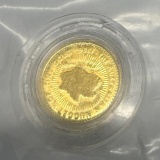 1986 Australia 1/10 oz Proof Gold Nugget
