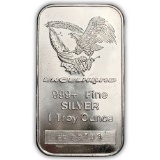 Engelhard Silver 1 oz Bar- Eagle Obverse