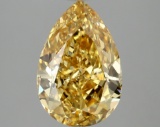 3.05 ctw. VS2 IGI Certified Pear Cut Loose Diamond (LAB GROWN)