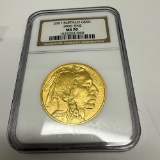 2007 Gold Buffalo G $50 1 ounce Gold Coin NGC Certified MS70