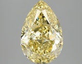 3.1 ctw. VS2 IGI Certified Pear Cut Loose Diamond (LAB GROWN)