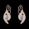 3.14 Ctw SI1/SI2 Diamond 10k Rose Gold Earrings (ALL DIAMOND ARE LAB GROWN)