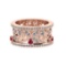 1.79 Ctw VS/SI1 Ruby and Diamond 14k Rose Gold Engagement Ring (ALL DIAMOND