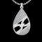 0.27 Ctw VS/SI1 Diamond 10k White Gold Pandant (ALL DIAMOND ARE LAB GROWN)