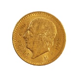 Mexico 10 Pesos Gold 1919 AU