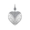 2.13 Ctw SI1/SI2 Diamond Prong Set 14k white Gold Pendant (ALL DIAMOND ARE