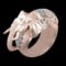 1.69 Ctw VS/SI1 Diamond 10k Rose Gold Engagement Ring (ALL DIAMOND ARE LAB