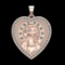 1.15 Ctw SI2/SI1 Diamond 10k Rose Gold Pendant (ALL DIAMOND ARE LAB GROWN)