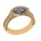1.90 Ctw SI2/SI1 Diamond 14K Yellow Gold Engagement Ring (ALL DIAMOND ARE L