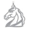 5.86 Ctw VS/SI1 Diamond 14k white Gold Pendant (ALL DIAMOND ARE LAB GROWN )