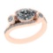 2.94 Ctw VS/SI1 Diamond 14k Rose Gold Engagement Ring