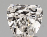 1.05ct VVS2 Shield cut IGI Certified Loose Diamond (LAB GROWN)