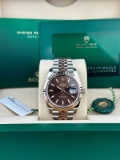 Brand New Chocolate Dial Oysterperpetual Two-Tone Jubilee Bracelet comes wi