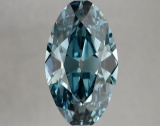 4.16ct VVS2 Moval cut IGI Certified Loose Diamond (LAB GROWN)