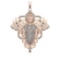 1.95 Ctw VS/SI1 Diamond 14k Rose Gold Pendant (ALL DIAMOND ARE LAB GROWN )