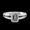 1.00 Ctw VS/SI1 Diamond Prong Set 10K white Gold Solitaire Ring (ALL DIAMON