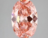 3.64ct VS1 Oval Old Miner cut IGI Certified Loose Diamond (LAB GROWN)