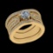 1.81 Ctw VS/SI1 Diamond Prong Set 18k Yellow Gold Engagement Ring (ALL DIAM