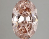 3.4ct VS2 Moval cut IGI Certified Loose Diamond (LAB GROWN)