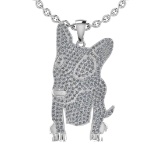 1.73 Ctw SI2/SI1 Diamond Style Prong Set 18K White Gold chinese year of the