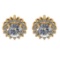 1.16 Ctw VS/SI1 Diamond 14k Yellow Gold Stud Earrings (ALL DIAMOND ARE LAB
