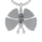 2.98 Ctw VS.SI1 (ALL DIAMOND ARE LAB GROWN ) Diamond 14k white Gold Necklac